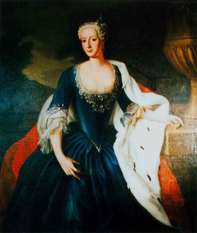 Johann Heinrich Schonfeldt Markgrafin Friederike Louise von Brandenburg Ansbach oil painting picture